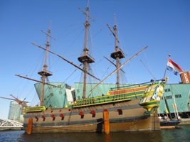 Sightseeing in Amsterdam, Niederlande