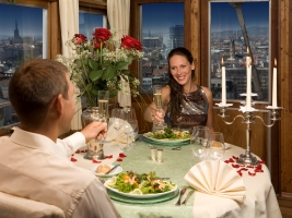 Candlelight Dinner im Wiener Riesenrad