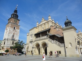 Sightseeing in Krakau, Polen
