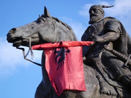 Sightseeing in Skopje, Mazedonien